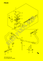 CLUTCH HOOFDREMCILINDER (GSF1200SK6/SAK6) voor Suzuki BANDIT-S 1200 2006