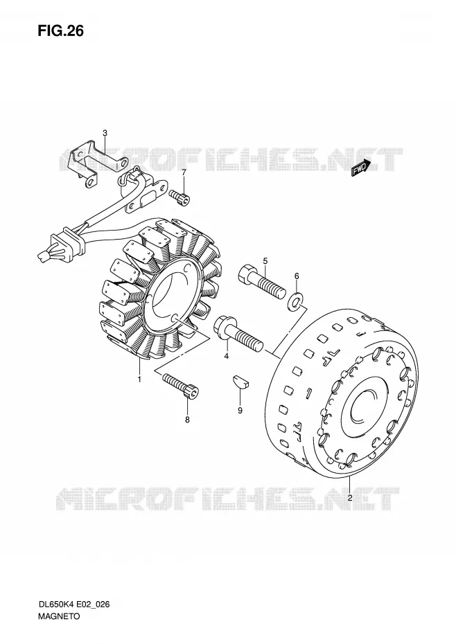 ONTSTEKING Suzuki MOTO 650 V-STROM 2005  DL650K5(E2)