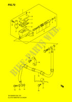CLUTCH HOOFDREMCILINDER (SV1000K6/U1K6/U2K6/K7/U2K7) voor Suzuki SV 1000 2006