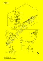 CLUTCH HOOFDREMCILINDER (SEE NOTE) voor Suzuki BANDIT 650 2007