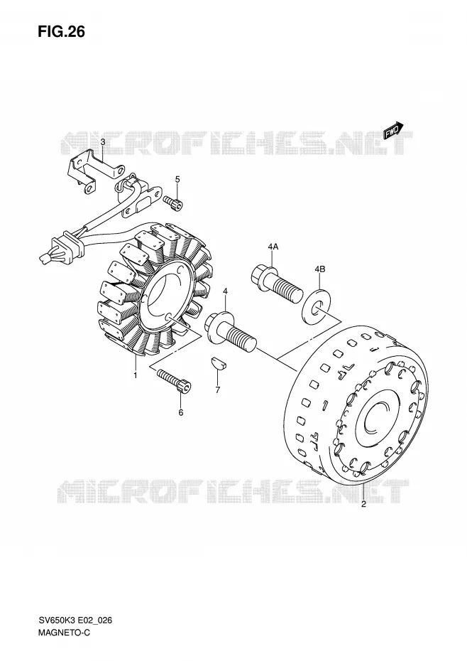ONTSTEKING Suzuki MOTO 650 SV-S 2007  SV650SK7