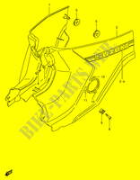 ACHTER KUIP  (MODELE G/R/S/V) voor Suzuki FB 100 1994