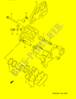 REAR CALIPER (MODELE R/S/T) voor Suzuki DR 350 1991