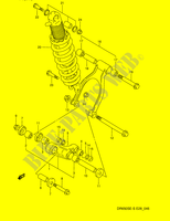 SCHOKBREKER AANEENSCHAKELING (MODELE N/P) voor Suzuki DR 650 1994