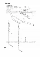 STUUR (DR350SHN/SHP/SHR) voor Suzuki DR 350 1992