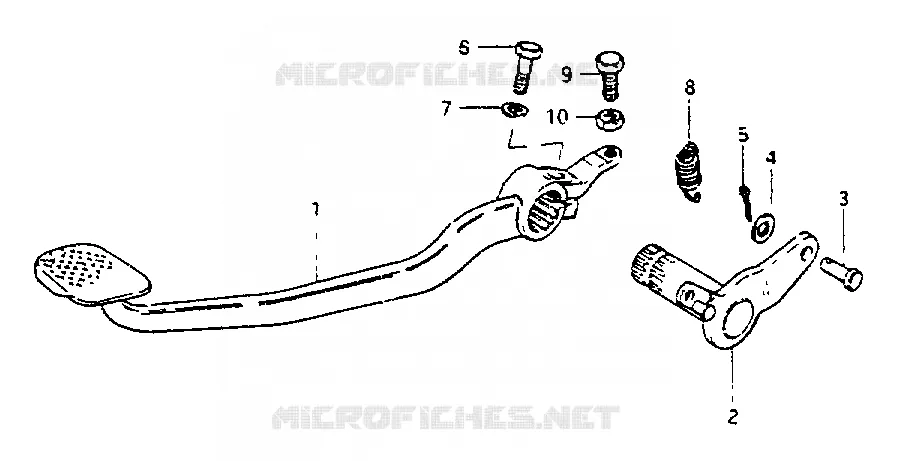ACHTERREM Suzuki MOTO 550 GS 1982  GS550LZ