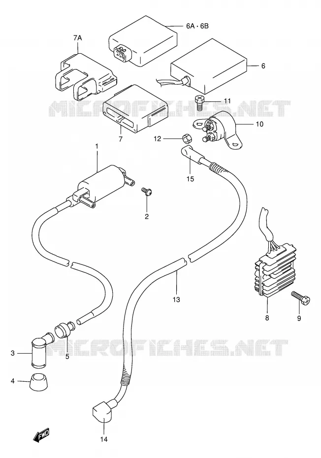 ELEKTRISCH Suzuki MOTO 125 DR 1997  DR125SEV(E4)