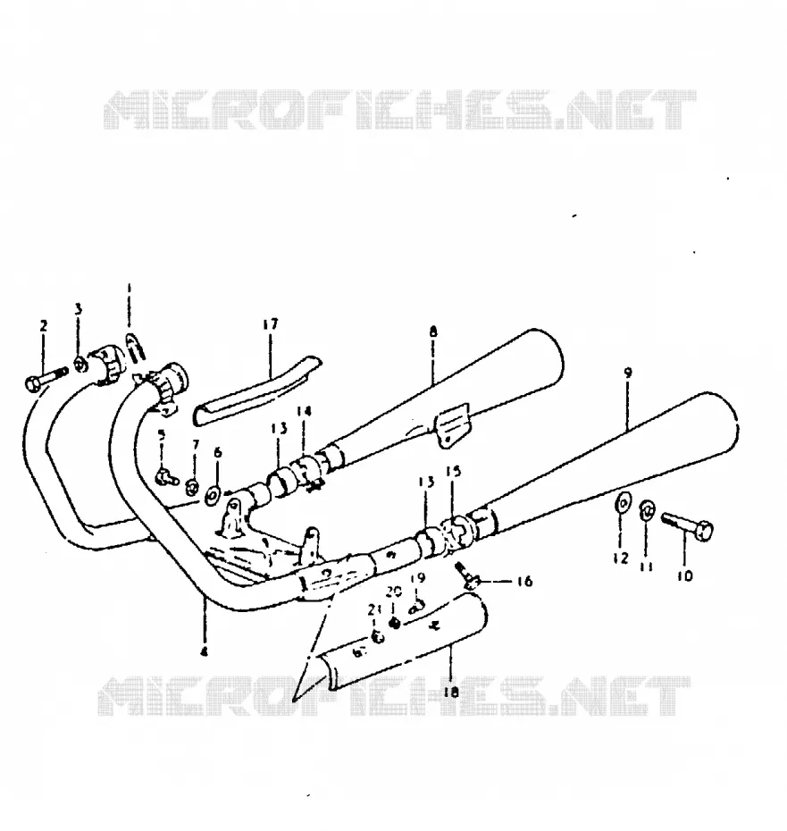 GELUIDDEMPER Suzuki MOTO 250 GS 1996  GS250TT(T/X)