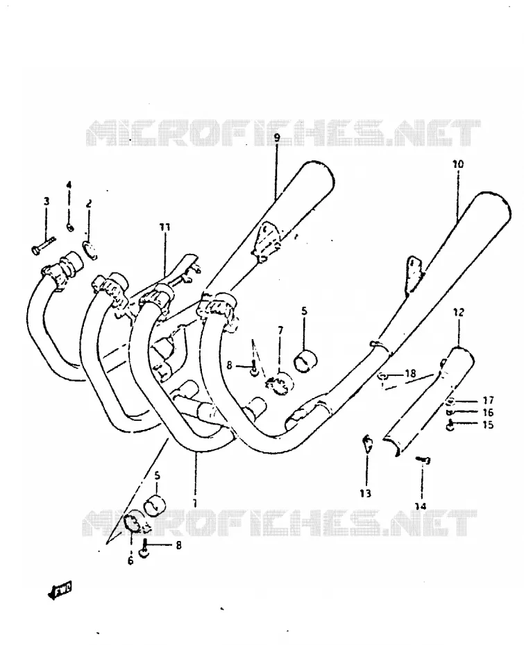 GELUIDDEMPER Suzuki MOTO 650 GS 1983  GS650GTD