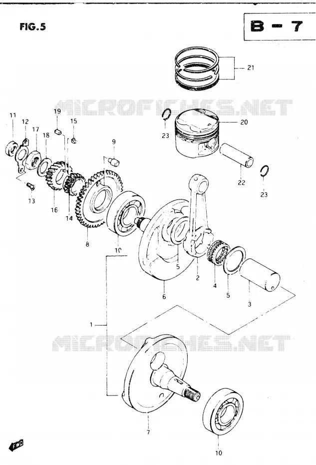 KRUKAS Suzuki MOTO 250 DR 1982  DR250SZ(E1)