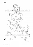 ABS(SV650AK8/SAK8/AK9/SAK9/SAL0) voor Suzuki SV-S 650 2009