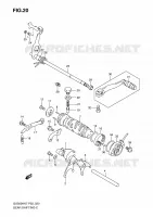 SCHAKELEN ASSY voor Suzuki GS-F 500 2007