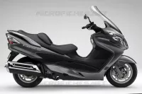 * PHOTOGRAPHIE DE COULEUR AN400AK9 * voor Suzuki BURGMAN 400 2010