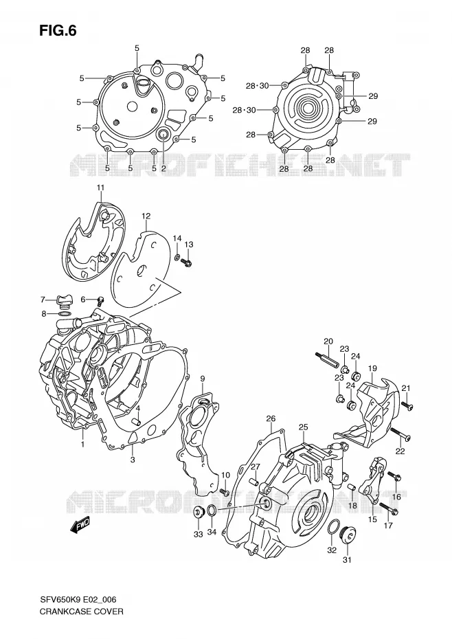 CASING Suzuki MOTO 650 GLADIUS 2009  SFV650UAK9(E2)