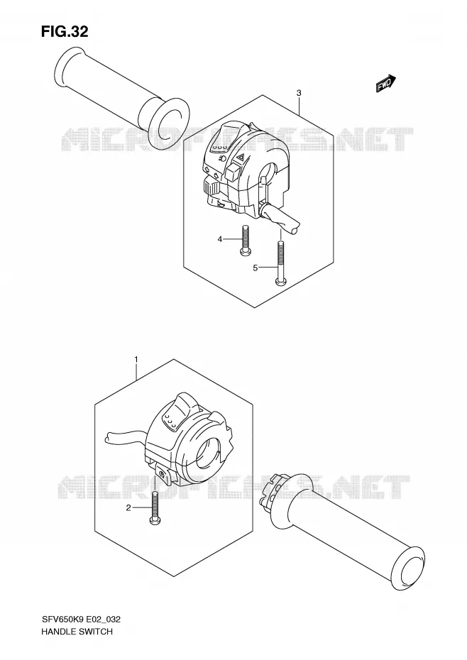 SCHAKELAARS Suzuki MOTO 650 GLADIUS 2010  SFV650UAL0(E2)