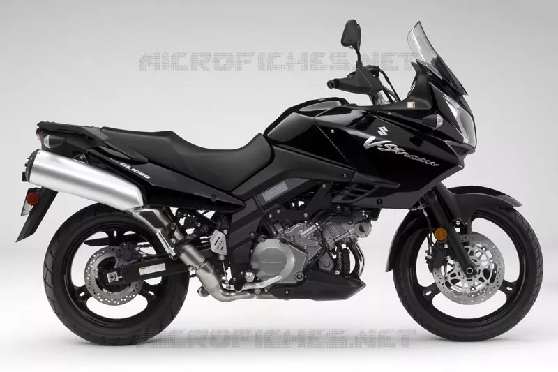 * PHOTOGRAPHIE DE COULEUR DL1000K9 * Suzuki MOTO 1000 V-STROM 2008  DL1000K8(E3/E28)