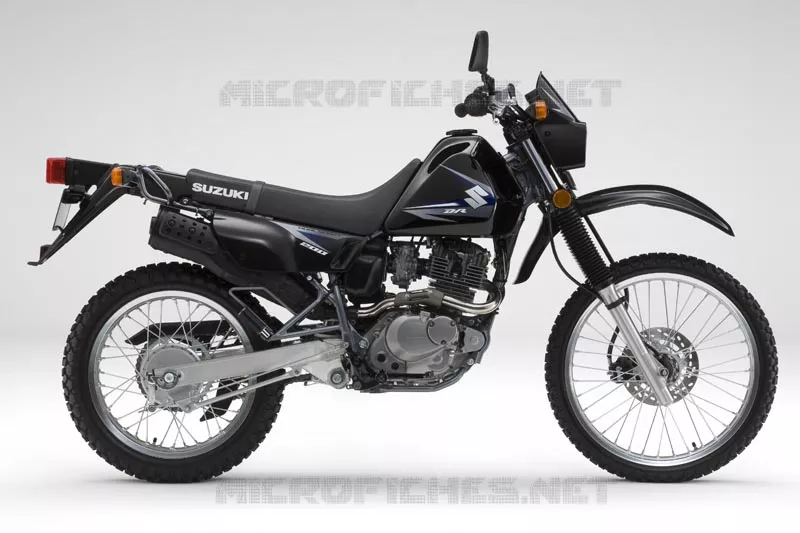 * PHOTOGRAPHIE DE COULEUR DR200SEK9 * Suzuki MOTO 200 DR 2010  DR200SEL0(E3/E28)