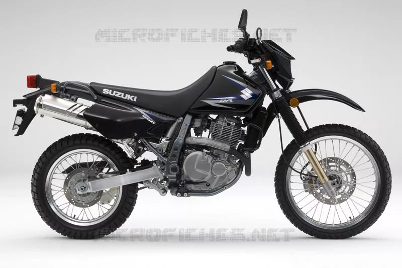* PHOTOGRAPHIE DE COULEUR DR650SEK9 * Suzuki MOTO 650 DR 2009  DR650SEK9(E3/E28)