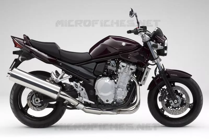 * PHOTOGRAPHIE DE COULEUR GSF1250AK9 * Suzuki MOTO 1250 BANDIT-S 2007  GSF1250SK7(E2)