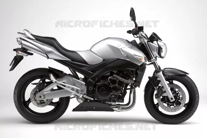 * PHOTOGRAPHIE DE COULEUR GSR600AK7 * Suzuki MOTO 600 GSR 2010  GSR600UL0(E2)