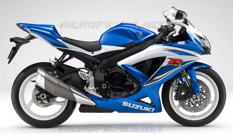 * PHOTOGRAPHIE DE COULEUR GSX-R600K9 * Suzuki MOTO 600 GSX-R 2009  GSX-R600K9(E3/E28)