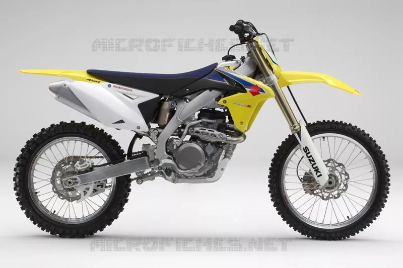 * PHOTOGRAPHIE DE COULEUR RM-Z450K9 * Suzuki MOTO 450 RM-Z 2011  RM-Z450L1(E3/E28)