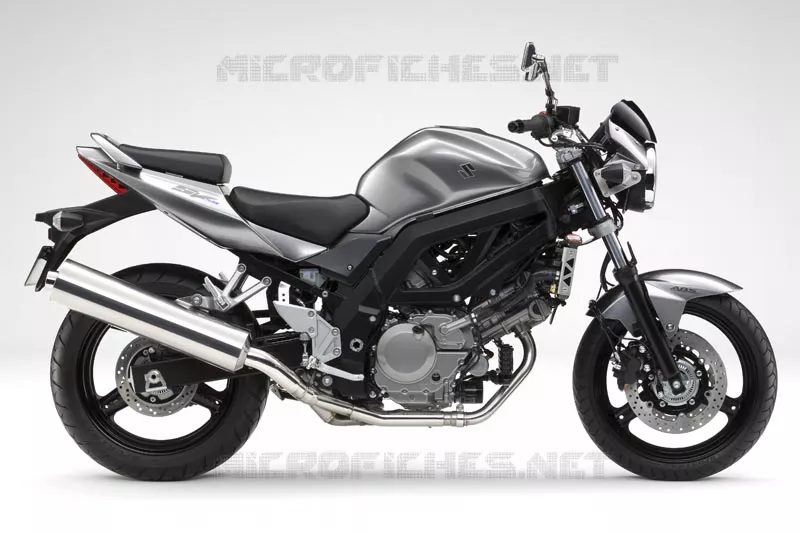 * PHOTOGRAPHIE DE COULEUR SV650AK9 * Suzuki MOTO 650 SV 2008  SV650SUK8(E2)