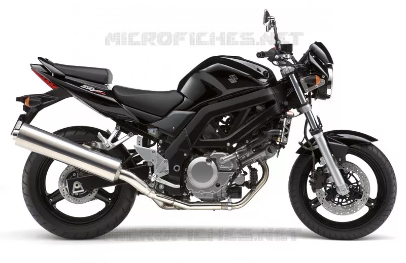 * PHOTOGRAPHIE DE COULEUR SV650K7 * Suzuki MOTO 650 SV 2003  SV650UK3(E2)
