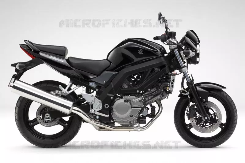 * PHOTOGRAPHIE DE COULEUR SV650K9 * Suzuki MOTO 650 SV 2009  SV650SUAK9(E2)