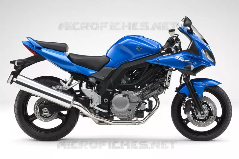 * PHOTOGRAPHIE DE COULEUR SV650SAK9 * Suzuki MOTO 650 SV 2008  SV650SAK8(E3/E28)