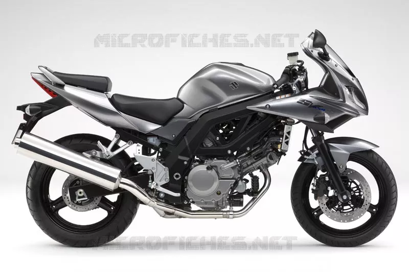 * PHOTOGRAPHIE DE COULEUR SV650SK9 * Suzuki MOTO 650 SV 2008  SV650AK8(E2)