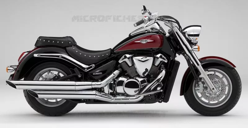 * PHOTOGRAPHIE DE COULEUR VLR1800TK9 * Suzuki MOTO 1800 INTRUDER 2009  VLR1800K9(E3/E28)