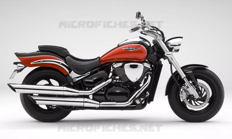* PHOTOGRAPHIE DE COULEUR VZ800ZK9 * Suzuki MOTO 800 MARAUDER 2007  VZ800ZK7(E2)
