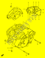 CASING (GS125SR,GS125ESD/ESF/ESK/ESL/ESM/ESR) voor Suzuki GS 125 1989