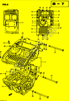 CASING (MODELE D) voor Suzuki GS 450 1983
