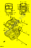CASING voor Suzuki TEMPTER 650 1983