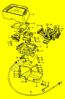 SNELHEIDSMETER (GSX100EE/EF/EG) voor Suzuki GS 1150 1985