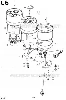 SNELHEIDSMETER (UC, UN) voor Suzuki GP 100 1992