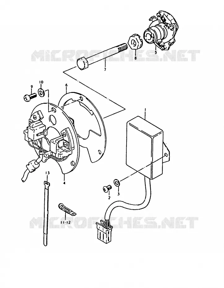 ALTERNATOR Suzuki MOTO 1000 GS 1980  GS1000T(T)
