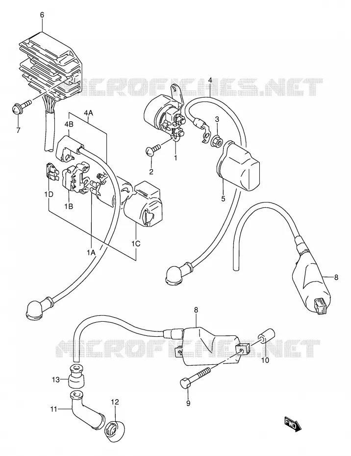 ELEKTRISCH Suzuki MOTO 500 GS-E 1992  GS500EN(E2)