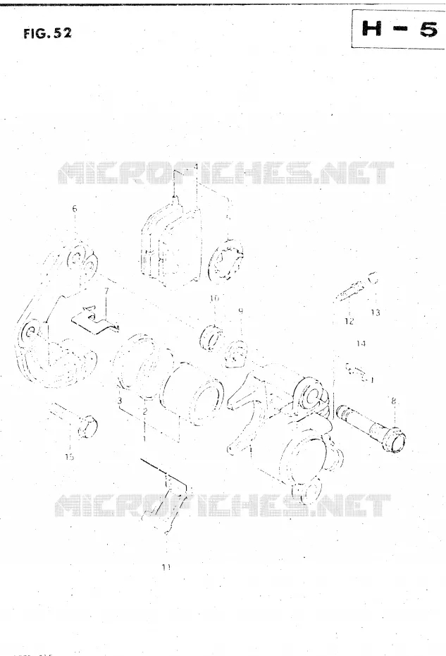 FRONT CALIPER Suzuki MOTO 500 GS-E 1983  GS500ED(Z/D)