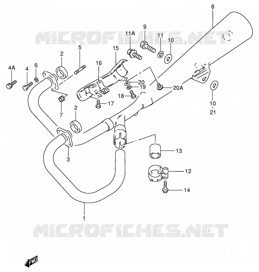 GELUIDDEMPER Suzuki MOTO 250 GN 1990  GN250L(E2)