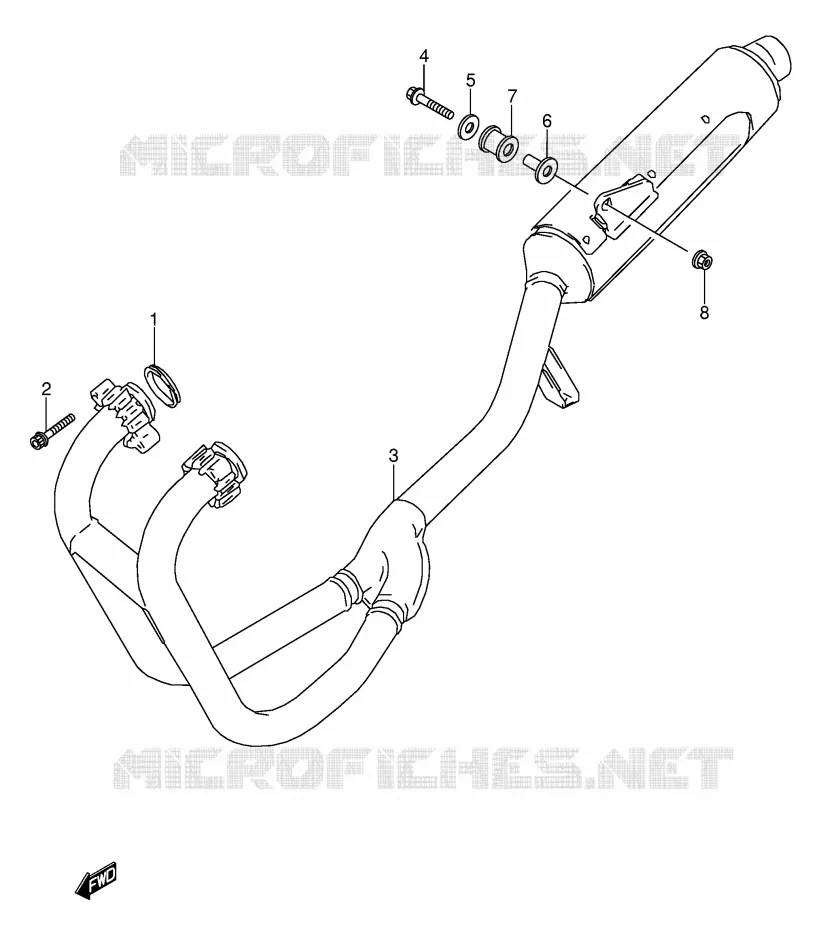GELUIDDEMPER Suzuki MOTO 500 GS-E 1991  GS500EUM(E2)