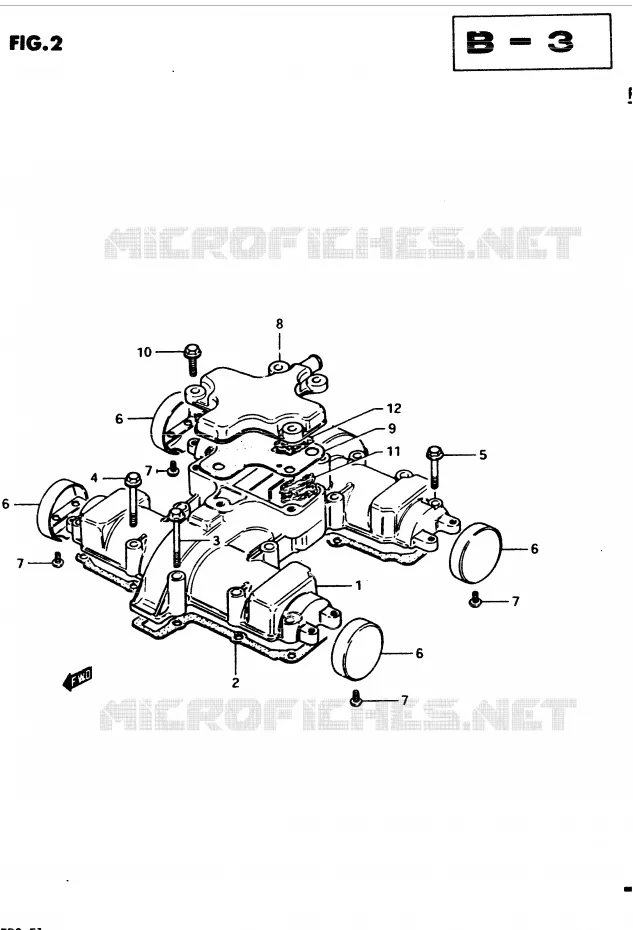 KLEPPENDEKSEL (MODELE D) Suzuki MOTO 450 GS 1982  GS4502(2/Z/D)