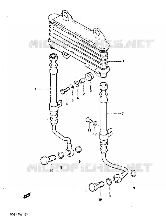 OLIE KOELER Suzuki MOTO 650 GS 1982  GS650GZ(X/Z)