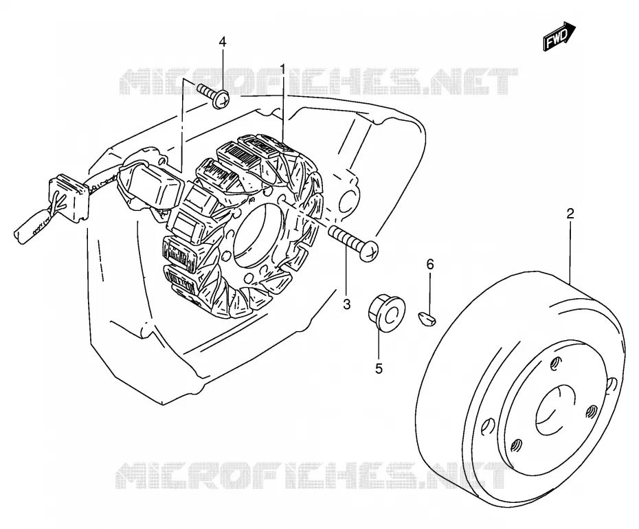 ONTSTEKING Suzuki MOTO 125 GN 1982  GN125EZ(E1)