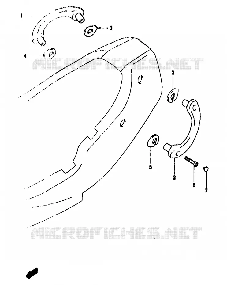 RIGHT SWITCH - HANDGREEP Suzuki MOTO 1200 BANDIT 1996  GSF1200ST(T/V/W/X/Y)