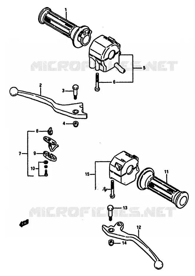 SCHAKELAARS (MODELE H E18) Suzuki MOTO 750 GSX-R 1986  GSX-750G(F/G/H) E34