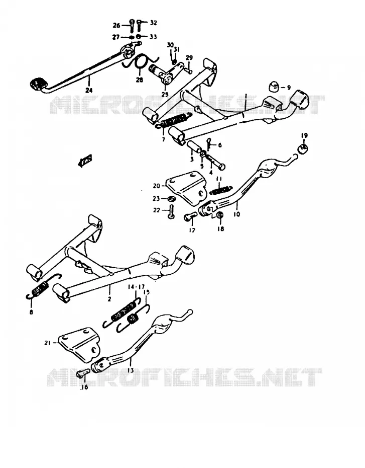 STAND Suzuki MOTO 1000 GS 1980  GS1000T(T)