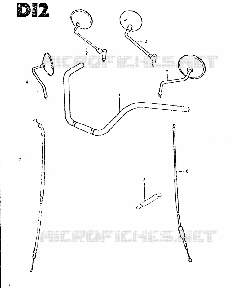 STUUR - FRONT FENDER Suzuki MOTO 400 GSX 1996  GSX400LT(T/X)